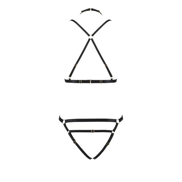 CONJUNTO DE 2 PEÇAS KELIS (PRETO)