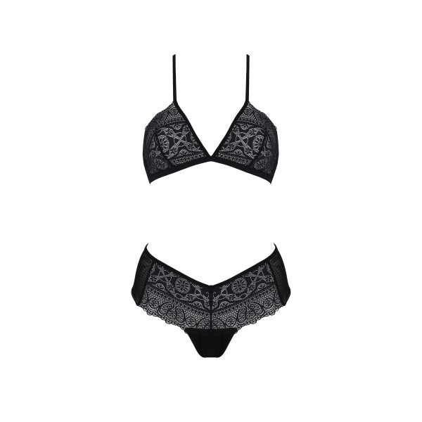 CONJUNTO DE 2 PEÇAS KERRIA BIKINI (PRETO)