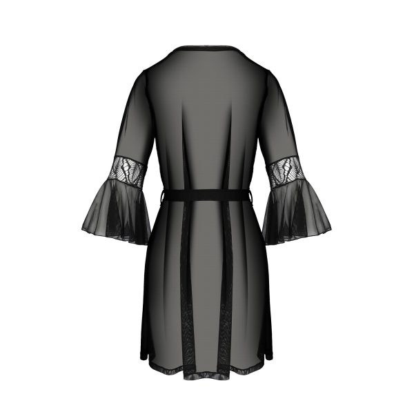 ROBE E TANGA LEAFA (PRETO)
