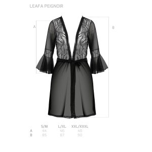 ROBE E TANGA LEAFA (PRETO) - Image 5