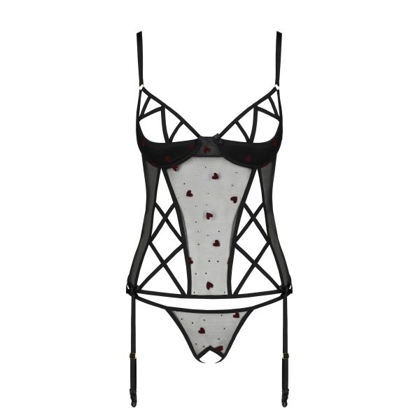 CORPETE E TANGA LOVELIA (PRETO) 2 CORPETE E TANGA LOVELIA (PRETO)