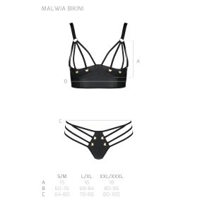 CONJUNTO DE 2 PEÇAS MALWIA BIKINI (PRETO) - Image 4
