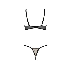 CONJUNTO DE 2 PEÇAS MARTINA COM SUTIÃ ABERTO (BEGE) - Image 4