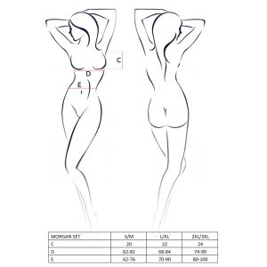 CONJUNTO DE 3 PEÇAS MORGAN (PRETO) 6 CONJUNTO DE 3 PEÇAS MORGAN (PRETO) - Image 3