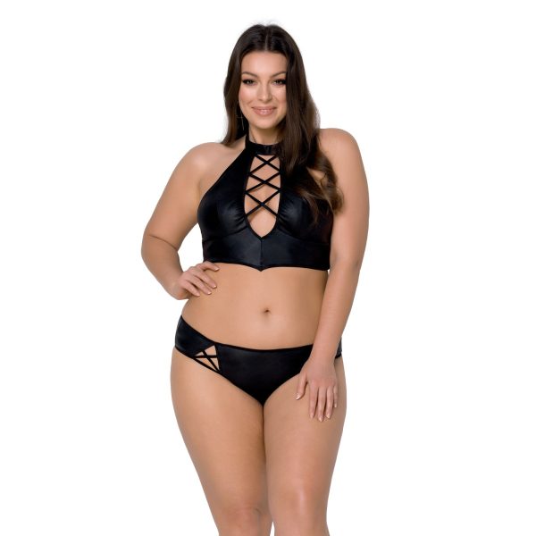 CONJUNTO DE 2 PEÇAS NANCY BIKINI (PRETO) | TAMANHO QUEEN 4 CONJUNTO DE 2 PEÇAS NANCY BIKINI (PRETO) | TAMANHO QUEEN