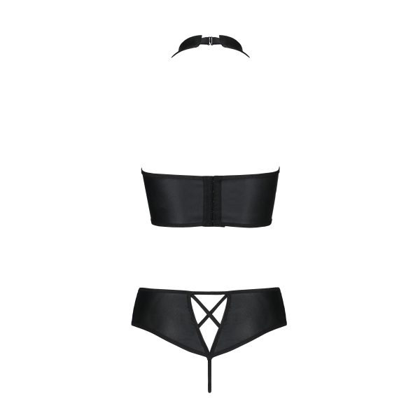 CONJUNTO DE 2 PEÇAS NANCY BIKINI (PRETO) | TAMANHO QUEEN 3 CONJUNTO DE 2 PEÇAS NANCY BIKINI (PRETO) | TAMANHO QUEEN