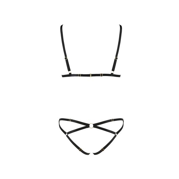 CONJUNTO DE 2 PEÇAS NICKY (PRETO) 3 CONJUNTO DE 2 PEÇAS NICKY (PRETO)