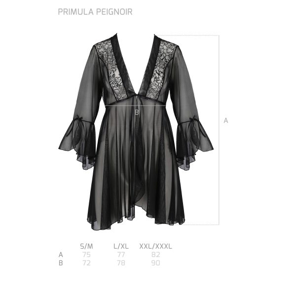 ROBE E TANGA PRIMULA (PRETO)