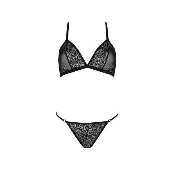 CONJUNTO DE 2 PEÇAS SELAGINELLA BIKINI (PRETO)