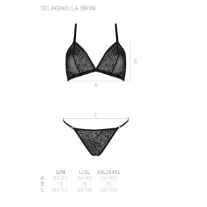 CONJUNTO DE 2 PEÇAS SELAGINELLA BIKINI (PRETO) - Image 5