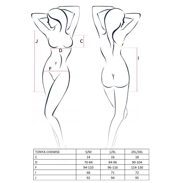 CAMISA DE NOITE E TANGA TONYA (PRETO) 4 CAMISA DE NOITE E TANGA TONYA (PRETO)