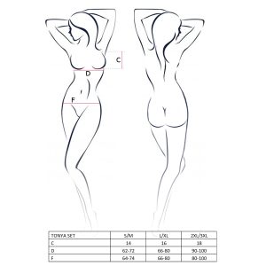 CONJUNTO DE 3 PEÇAS TONYA (PRETO) 10 CONJUNTO DE 3 PEÇAS TONYA (PRETO) - Image 5