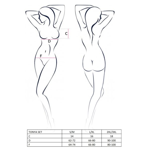 CONJUNTO DE 3 PEÇAS TONYA (PRETO) 4 CONJUNTO DE 3 PEÇAS TONYA (PRETO)