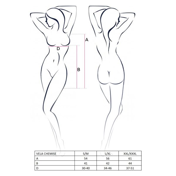 CAMISA DE NOITE E TANGA VELA (PRETO) 2 CAMISA DE NOITE E TANGA VELA (PRETO)