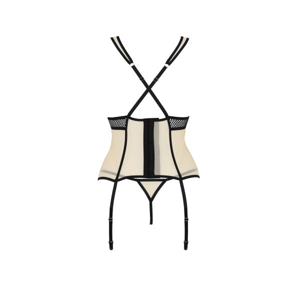 CORPETE E TANGA VIENA BEGE (TAMANHO QUEEN) 3 CORPETE E TANGA VIENA BEGE (TAMANHO QUEEN)