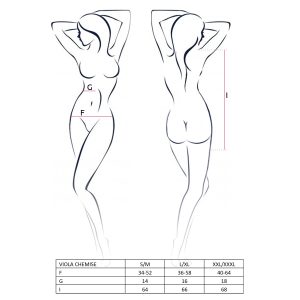 CAMISA DE NOITE E TANGA VIOLA (PRETO) - Image 4