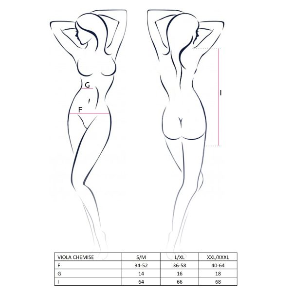 CAMISA DE NOITE E TANGA VIOLA (PRETO)