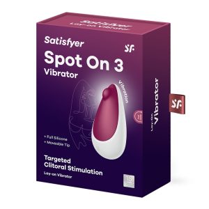 ESTIMULADOR SATISFYER SPOT ON 3 (BORDÔ) - Image 3