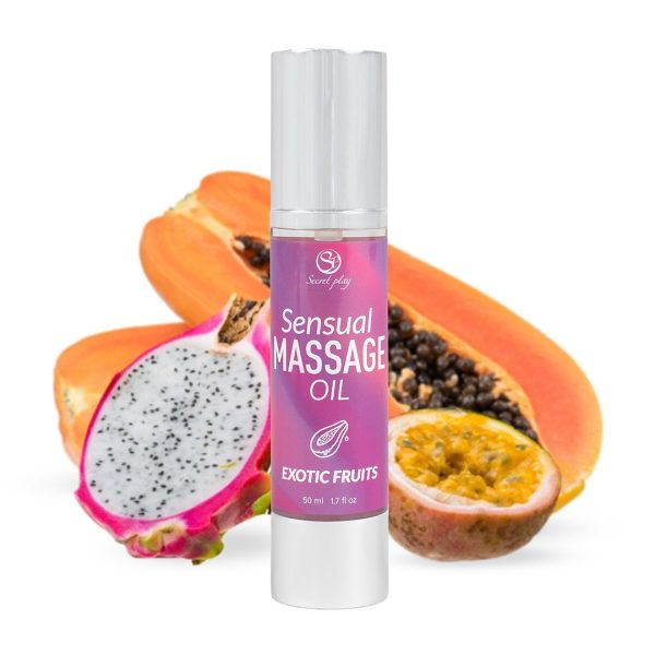 ÓLEO DE MASSAGEM SECRET PLAY (FRUTAS EXÓTICAS) | 50 ML