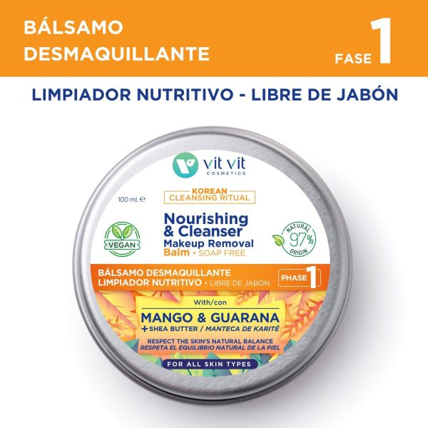 BÁLSAMO NUTRITIVO E DESMAQUILHANTE KOREAN BEAUTY | 100ML