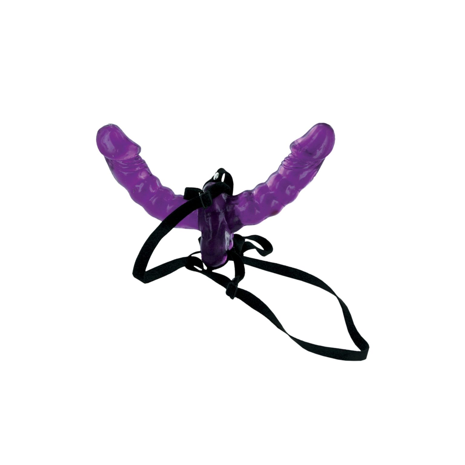 STRAP-ON COM DILDO DUPLO DOUBLE DELIGHT