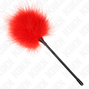 ESPANADOR PARA CÓCEGAS KINK BDSM (VERMELHO) | 27 CM - Image 2