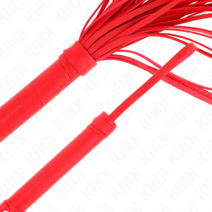 CHICOTE BDSM KINK PVC MACIO (VERMELHO) | 70 CM - Image 5