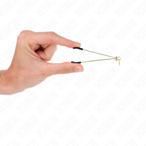 PINÇAS PARA MAMILOS FINA (DOURADO) | 7 CM - Image 3
