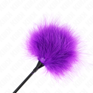 ESPANADOR PARA CÓCEGAS KINK BDSM (ROXO) | 27 CM - Image 5