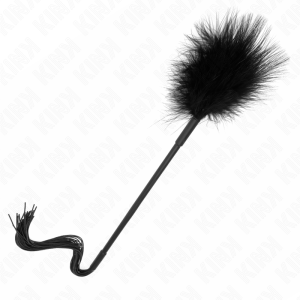 CHICOTE BDSM KINK COM PLUMAS | 47 CM - Image 3