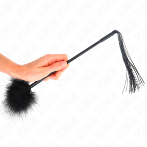 CHICOTE BDSM KINK COM PLUMAS | 47 CM - Image 5