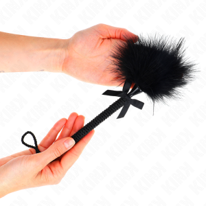 CORDA MASSAJADORA COM ESPANADOR KINK (PRETO) | 25 CM - Image 5