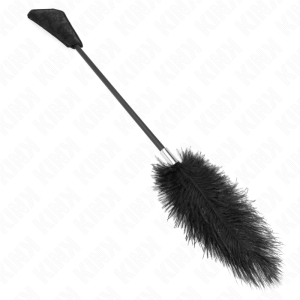 ESPANADOR DE PENAS DE AVESTRUZ KINK COM CHIBATA | 56 CM - Image 2