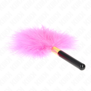 ESPANADOR PARA CÓCEGAS KINK (DOURADO E ROSA) | 18 CM - Image 2