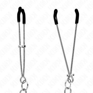 PINÇAS PARA MAMILOS FINAS COM CORRENTE GROSSA | 30 CM - Image 4