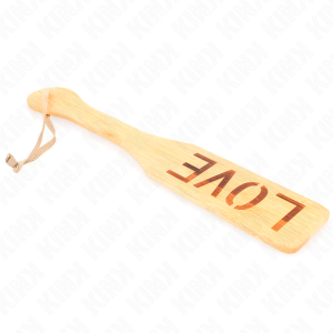 PALMATÓRIA BDSM KINK BAMBU LOVE | 32 X 5.5 CM - Image 2