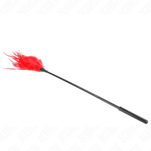 ESPANADOR PARA CÓCEGAS KINK (VERMELHO) | 45 CM - Image 2