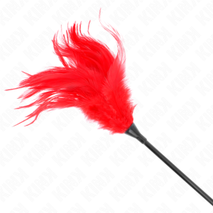 ESPANADOR PARA CÓCEGAS KINK (VERMELHO) | 45 CM - Image 5