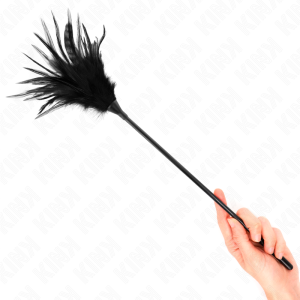 ESPANADOR PARA CÓCEGAS KINK (PRETO) | 45 CM - Image 4