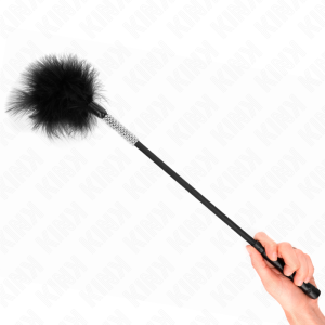 ESPANADOR KINK COM DIAMANTES DE IMITAÇÃO | 50 CM - Image 4