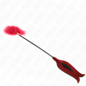 ESPANADOR KINK CHIBATA EM FORMA DE ROSA | 38 CM - Image 3