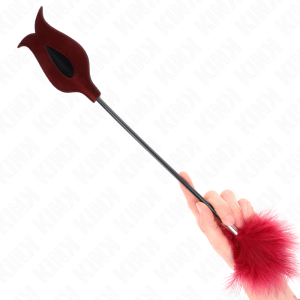 ESPANADOR KINK CHIBATA EM FORMA DE ROSA | 38 CM - Image 2
