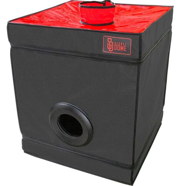 CABINE ERÓTICA BUKKAKE (PRETO E VERMELHO)
