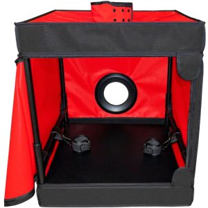 CABINE ERÓTICA BUKKAKE (PRETO E VERMELHO) - Image 2