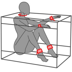 CABINE ERÓTICA LA NICHE (PRETO E VERMELHO) - Image 11