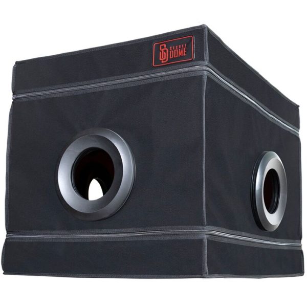 CABINE ERÓTICA LA NICHE (PRETO E VERMELHO)