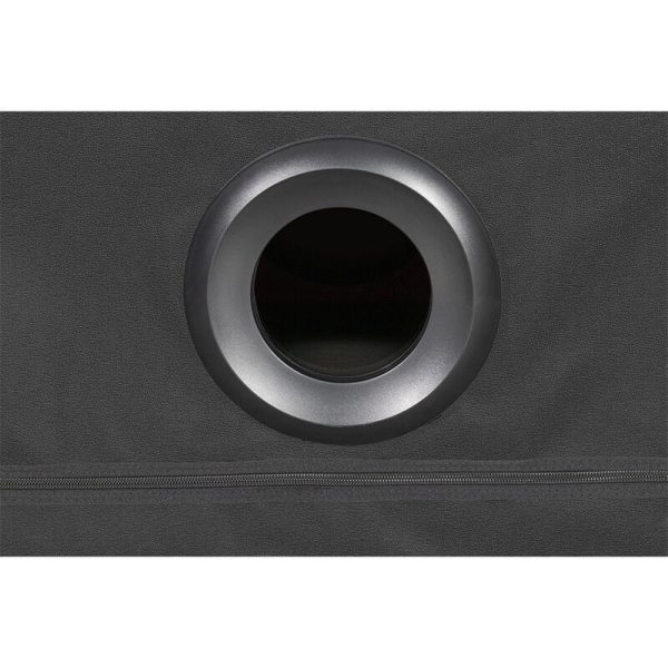 CABINE ERÓTICA LA NICHE (PRETO E VERMELHO)