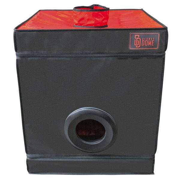 CABINE ERÓTICA BUKKAKE (PRETO E VERMELHO)