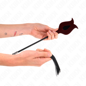 CHICOTE BDSM KINK EM FORMA DE ROSA | 45 CM - Image 4