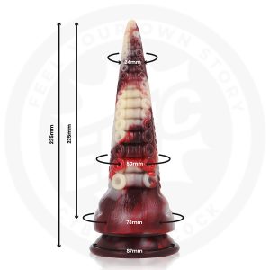 DILDO DRAXIS SOMBRA ABISMAL 15 DILDO DRAXIS SOMBRA ABISMAL - Image 8